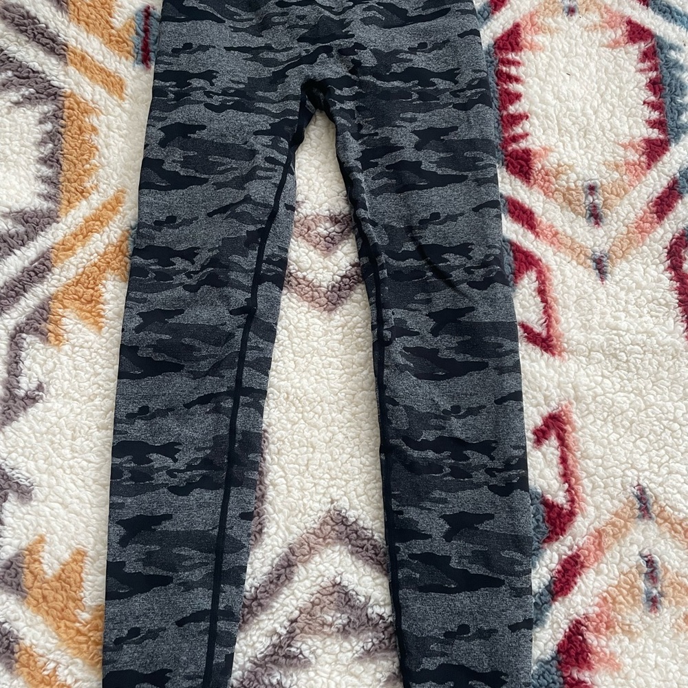 thick camo leggings